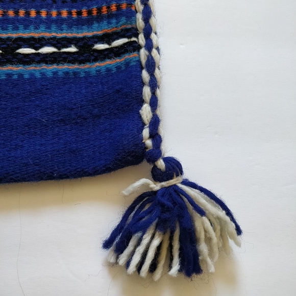 Vintage Greek woven tassel crossbody/shoulder bag - Picture 3 of 8